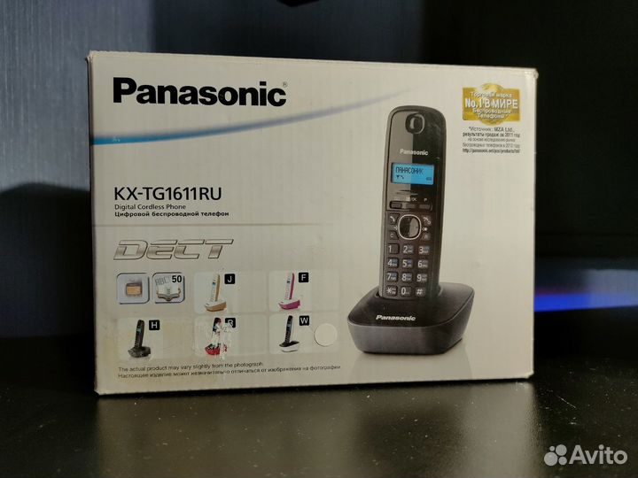 Радиотелефон Panasonic KX-TG1611RU