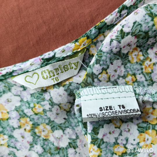 Блузка Christy из натуральной ткани штапель, виско