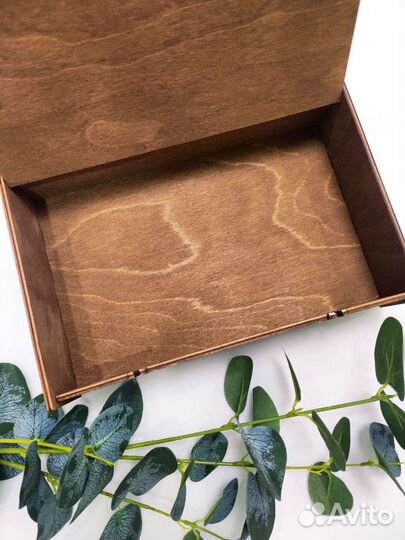 Подарочная коробка деревянная/упаковка для подарка