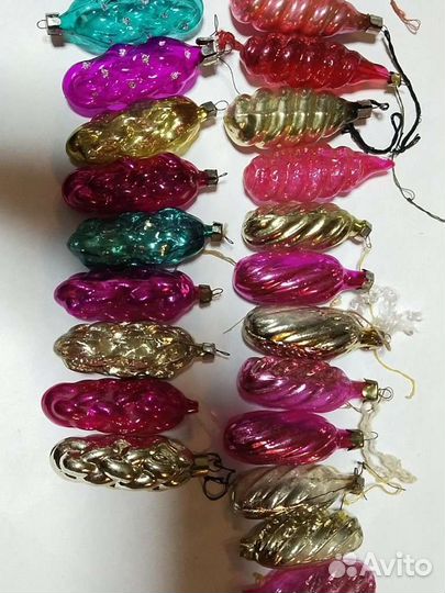 Елочные игрушки СССР