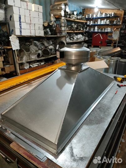 Зонт вытяжной вентилятором 650 м3