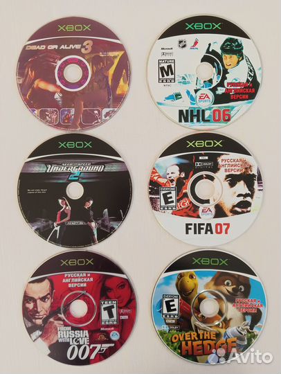 Xbox Original Диски