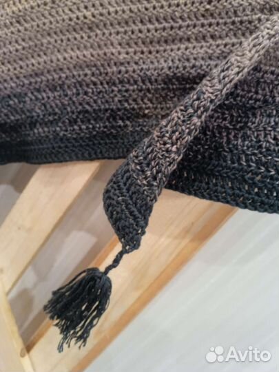 Шаль буктус трегольный градиент