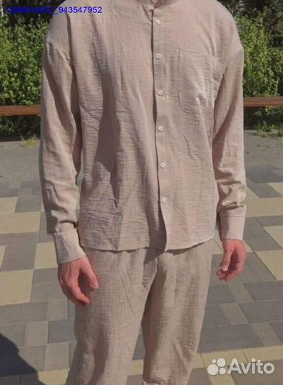 Льняной костюм (Арт.62846)