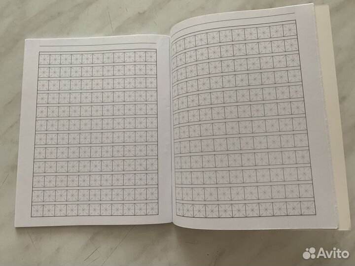 Тетрадь для записи иероглифов
