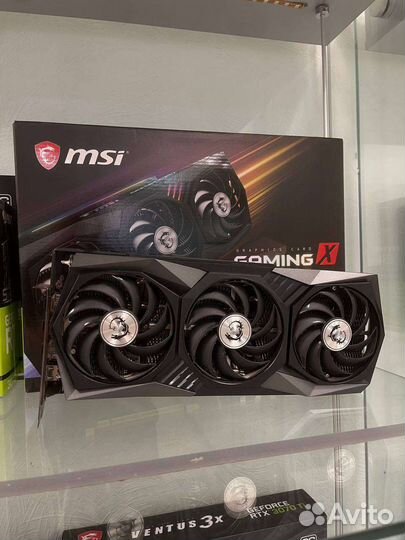 Видеокарта MSI Gaming X Trio RTX 3070 8Gb