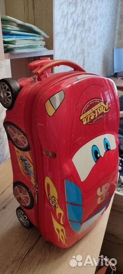 Детский чемодан тачка