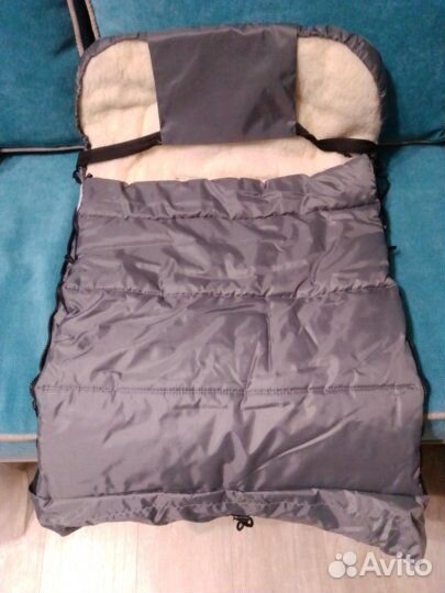 Зимний конверт в коляску