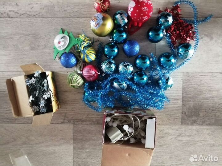 Новогодние ёлочные украшения