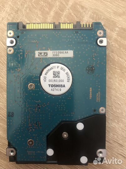 Жёсткий диск Toshiba 250 гб MK2555GSX