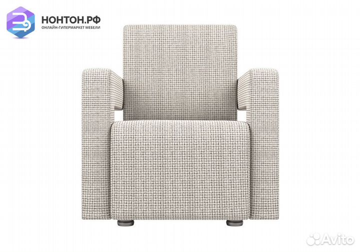 Кресло Рамос рогожка бежевая