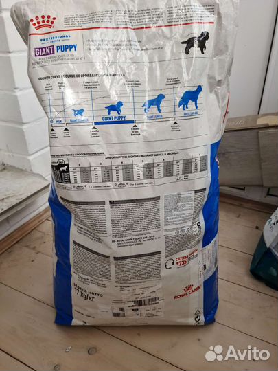 Royal canin giant puppy