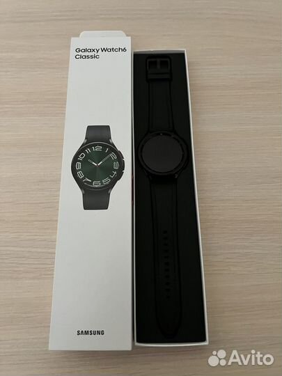 Samsung Galaxy Watch6 Classic 47 mm Black