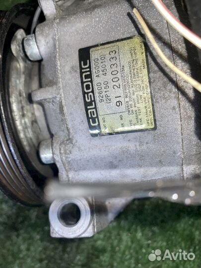 Компрессор кондиционера VQ30DE Nissan Cedric HY34