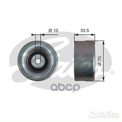 Ролик приводного ремня Lexus IS 250 RX 350 05