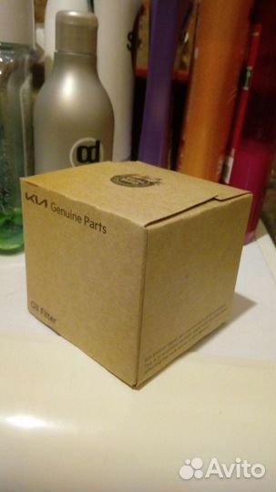 Масляный фильтр двигателя Kia оригинальный новый