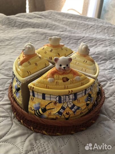 Набор баночек для хранения пищевых продуктов