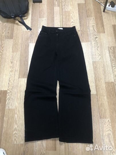 Джинсы широкие с выходом 28