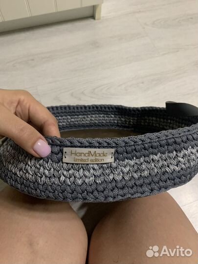 Поднос вязанный