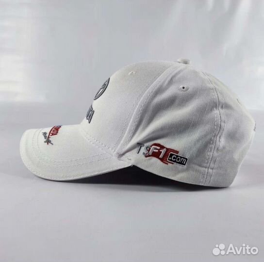 Бейсболка белая Toyota хлопок