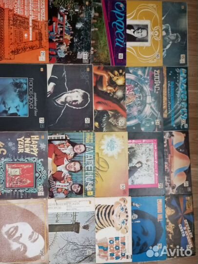 Виниловые грампластинки СССР