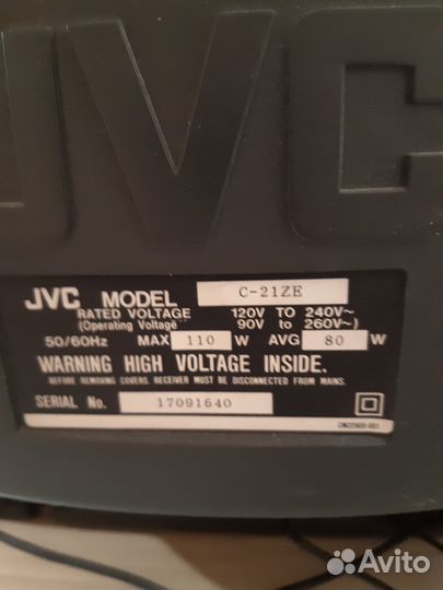 Телевизор JVC C-21ZE
