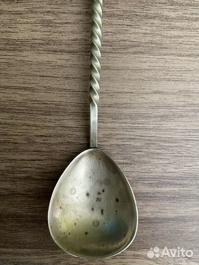 Ложка витая с узором времён СССР