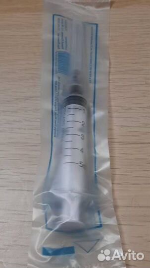 Шприц инъекционный стерильный