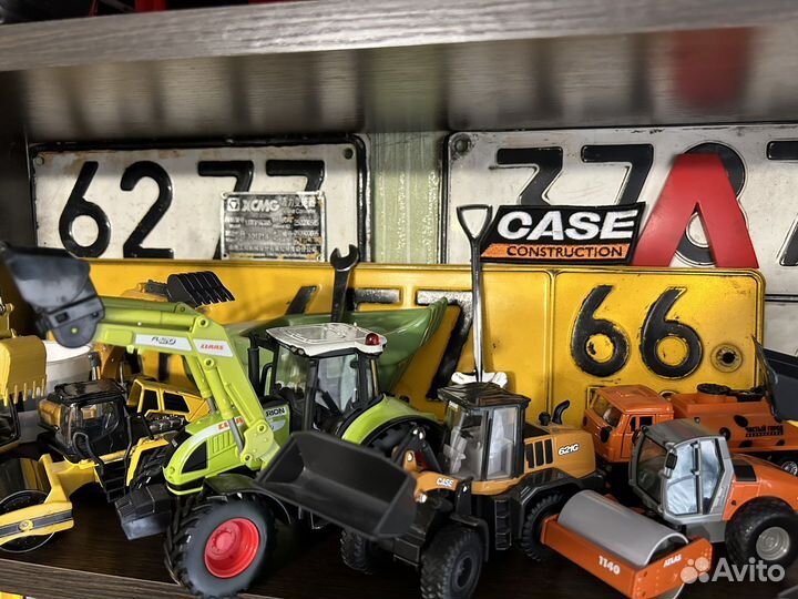 Коллекция моделей дорожно-строительной техники