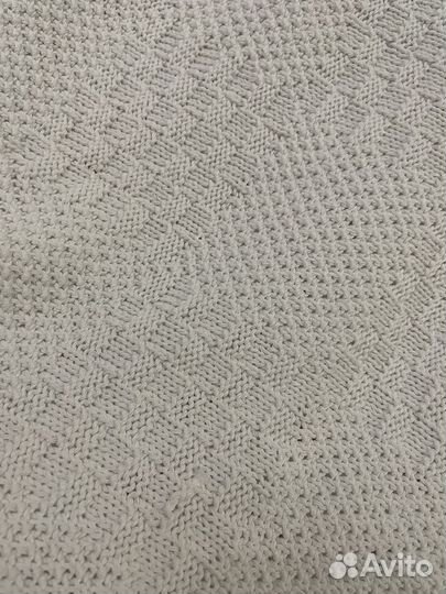 Плед детский вязаный