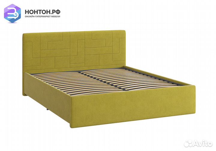 Кровать Лора 2 1.6 м янтарь