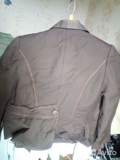 Пиджак школьный для девочки 146 76-66