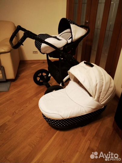 Коляска 3 в 1 Camarelo Sevilla c автолюлькой
