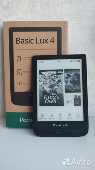 Книга PocketBook 618 Basic Lux 4 Сенсор Подсветка