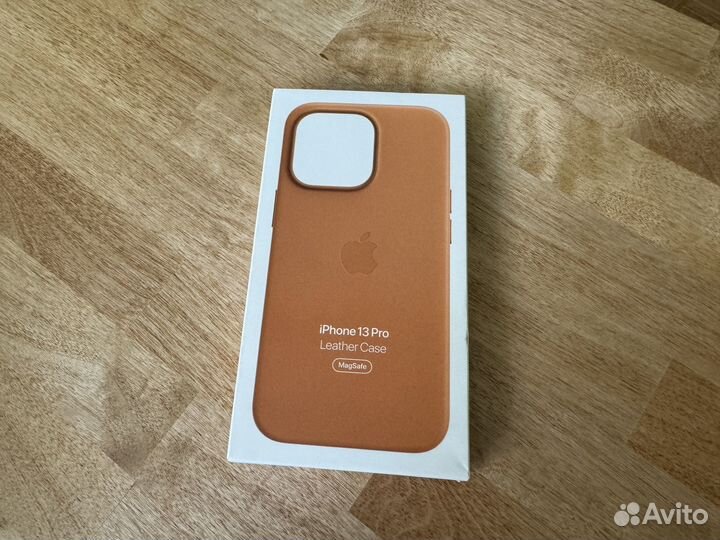 Apple leather case iPhone 13 pro (оригинал)