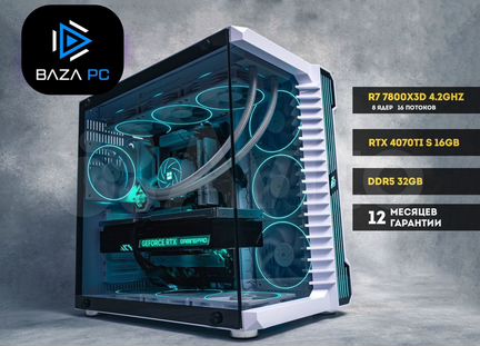 Игровой Пк Ryzen 7 7800x3D / RTX 4080 Super