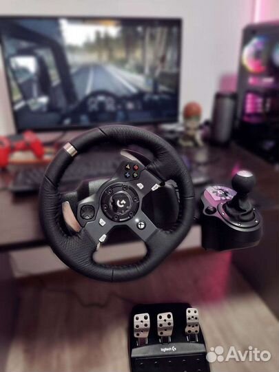 Руль Logitech Driving Force G920