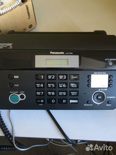 Факс panasonic