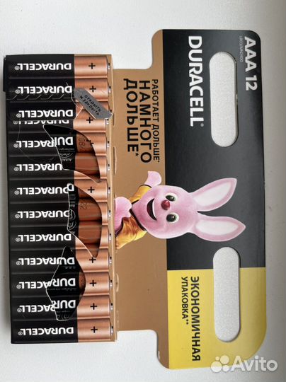 Батарейки duracell