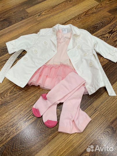 Вещи на девочку 9-12 месяцев