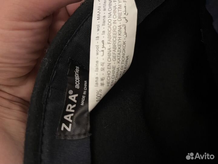 Шляпка с ушками zara,56cm