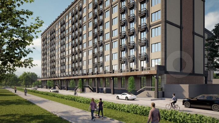 3-к. квартира, 98 м², 1/11 эт.