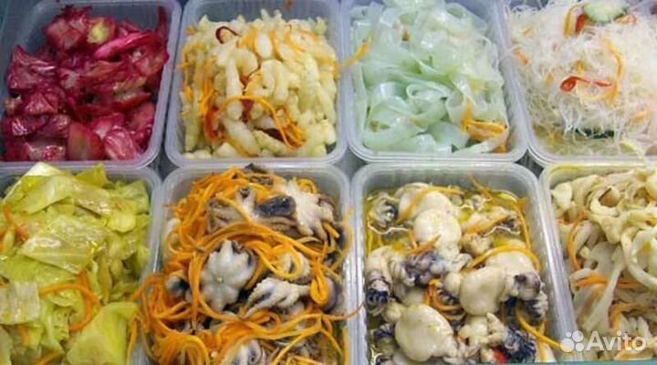 Корейские салаты и соленья