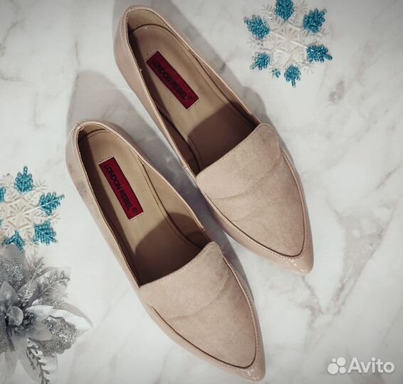 Мокасины-лодочки новые