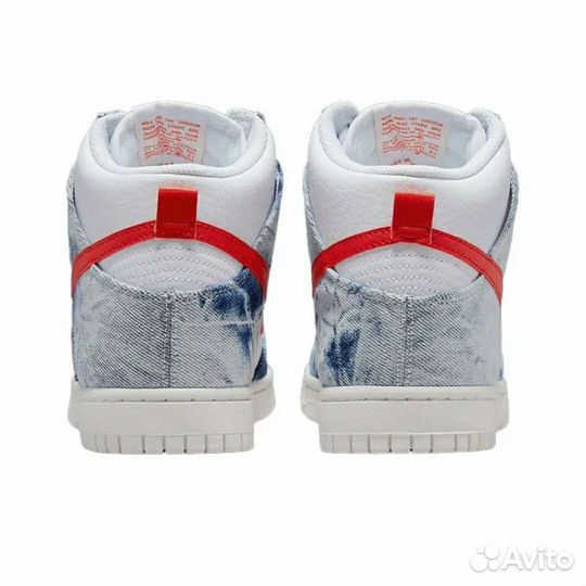 Nike Dunk High Washed Denim 35.5-44.5 EU Оригинал