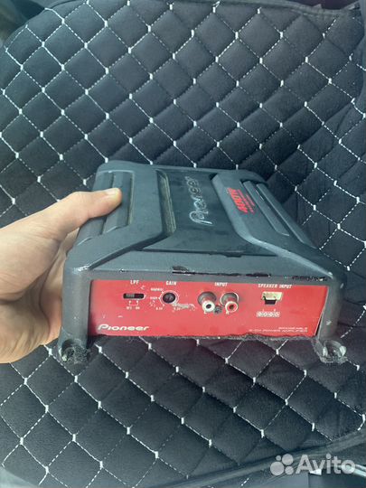 Усилители Blaupunkt 400w и Pioneer 400w