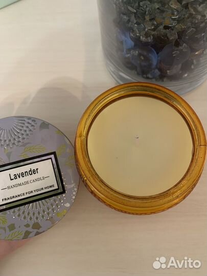 Ароматическая свеча Wellfort Lavender