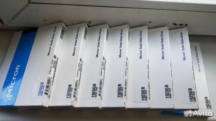 Серверные SATA SSD Micron 5300 MAX 1.92TB