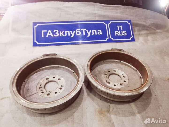 Комплект алюминиевых барабанов Волга 3110/105