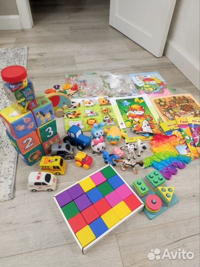 Детские развивающие игрушки от 2 лет